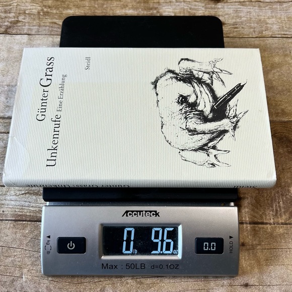 Günter Grass Unkenrufe Eine Erzählung Hardcover Book - Picture 4 of 4